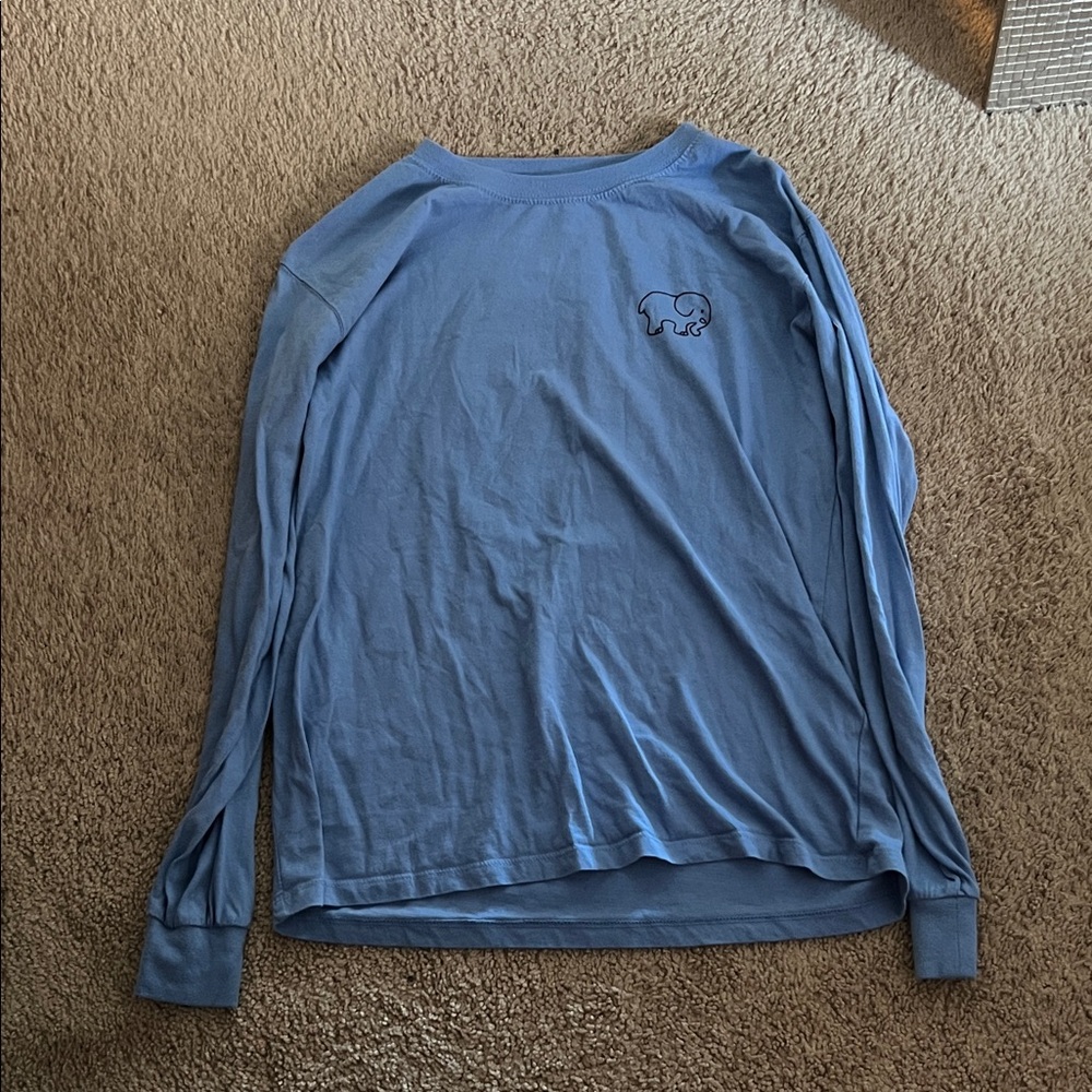 Ivory Ella Blue Long Sleeve Tee